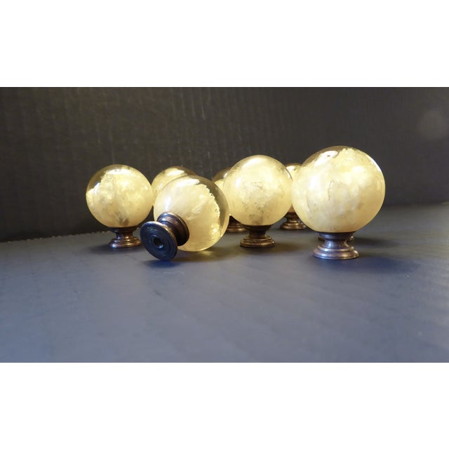 1960s Vintage Mid Century Modern Ruth Richmond Lucite Drawer Knobs