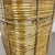 Bauhaus Rattan and Brass Umbrella Stand in the style of Aubock, France, 1960s For Sale - Image 13 of 18