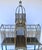 Beautiful Large Brass Bird Cage/Aviary Styled after St Paul’s Cathedral London. It is z as fully functional cage with...