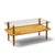 Gilbert Rhode Style Mid Century Walnut and Glass Coffee Table For Sale In Chicago - Image 6 of 9