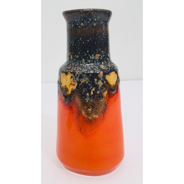 West German “Fat Lava” Studio Pottery Vase, Bauhaus-Inspired, Circa 1960s For Sale - Image 14 of 16