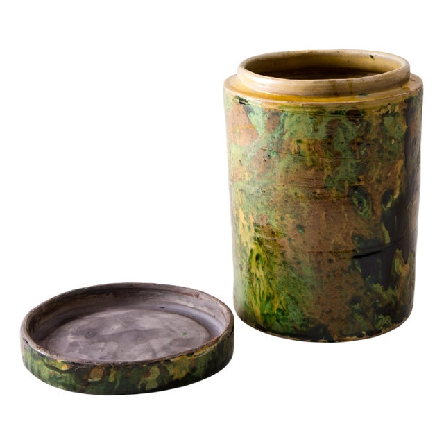 Ceramic Grottaglie Vase, Italy, 19th Century For Sale