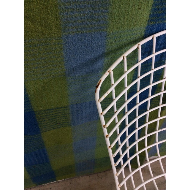 Set of 6 White Metal Indoor / Outdoor Chairs by Harry Bertoia for Knoll For Sale - Image 18 of 18