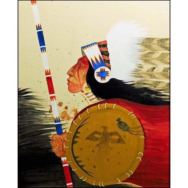 Impressionist Rance Hood Original Portrait Oil Painting, Framed For Sale - Image 3 of 6