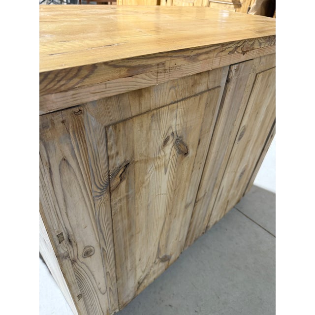 Antique Pine Three Drawers - Chest of Drawers From England For Sale - Image 18 of 18