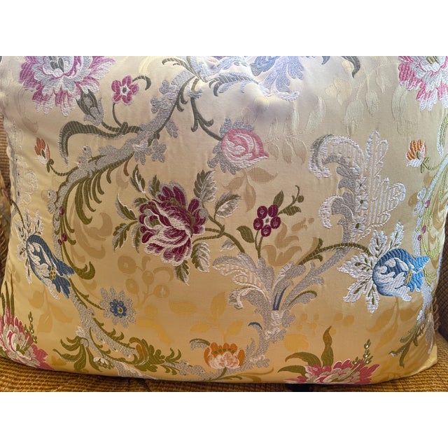 Textile Custom Made Curved Sofa For Sale - Image 7 of 13