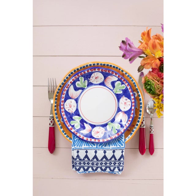 VIETRI VIETRI Campagna Pesce Fish Salad Plate For Sale - Image 4 of 9