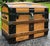 Antique 19th Century Steamer Trunk. For Sale - Image 4 of 11