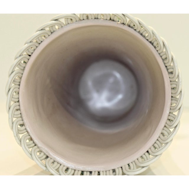 Late 20th Century Capo Di Monte Vase For Sale - Image 9 of 12