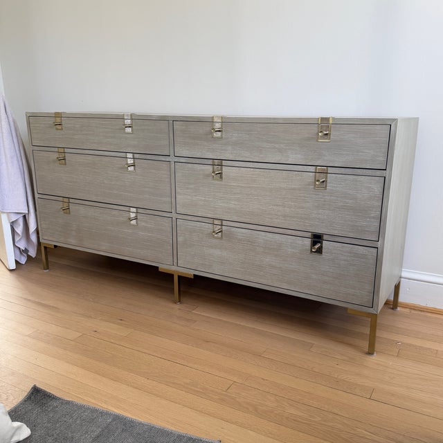 2020s Anthropologie Ingram Six Drawer Dresser For Sale - Image 5 of 8