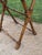 1970s Vintage Faux Bamboo Style Wooden Lectern Library Book Display Stand For Sale - Image 5 of 11