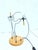 Gray Halogen Table Lamp Torchbearer by Zicoli, 1990s For Sale - Image 8 of 14