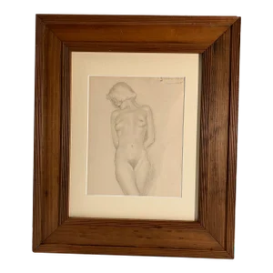 Claudia Kelty Female Nude Drawing