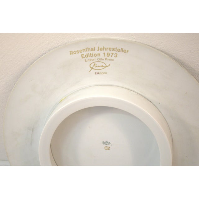 Rosenthal Vintage Bas-Relief by Otto Piene for Rosenthal Studio-Line, 1973 For Sale - Image 4 of 6