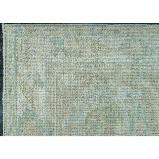 Turkish Oushak Rug 2'6" x 8'8" #19421 For Sale - Image 4 of 8