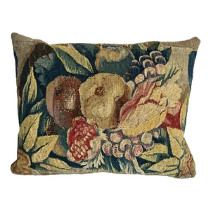 Brussels Pillow Made from 16th Century Fabric