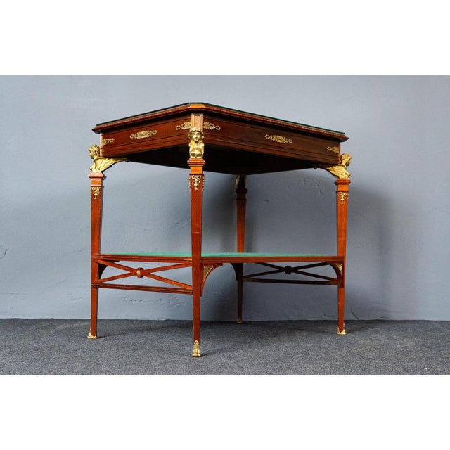 Neo-Empire Salon Table, Early 1900s For Sale - Image 5 of 18