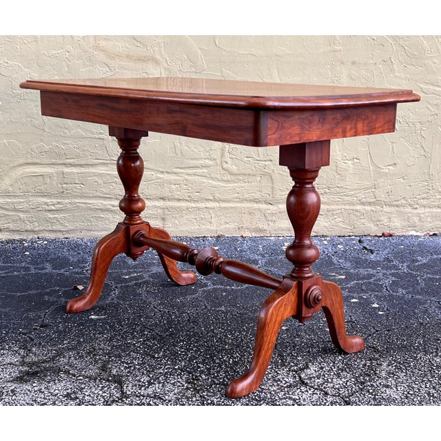 Vintage Light Solid Oak Coffee Table For Sale - Image 11 of 18