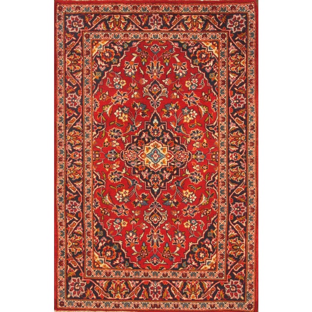 Middle Eastern Rug in Wool For Sale
