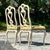Vintage Regency Niermann Weeks Queen Anne Scroll Dining Chairs - Set of 2 For Sale - Image 9 of 10