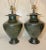 Up for sale is a high quality pair of handmade modern patinated bronze electric table lamps. They are forged out of thick...