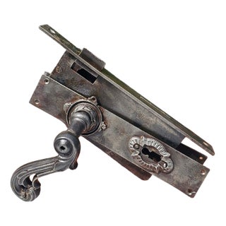 18th Century Cast-Iron Escutcheons and Handles For Sale