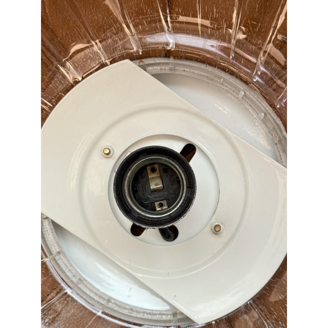 Space Age Murano Glass and Chrome Pendant from AV Mazzega, Italy, 1970s For Sale - Image 18 of 18