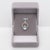Modern 2.9Ct Aquamarine Pendant With Natural Diamond Accents: Solid 14k Gold, 11x9m For Sale - Image 3 of 7