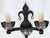 Metal Ironware International Inc. Athena Wrought Iron Wall Sconces-a Pair For Sale - Image 7 of 14