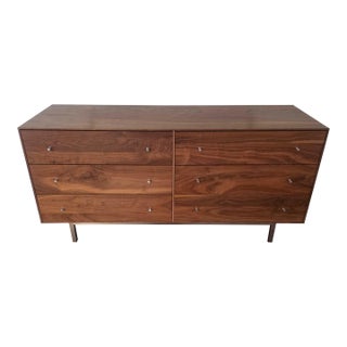 Room & Board Hudson in Walnut Finish Six-Drawer Dresser For Sale