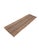 Mid-Century Modern Striped Vintage Brown Kilim Runner - 2`7″ X 8`3″ Ft. For Sale - Image 3 of 6