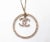 This is part of Chairish’s Costume Jewelry assortment. Chanel Gold CC Pink Crystal Ring Pendant Necklace * Marked 06 *...