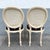 Vintage French Provincial Carved Wood Cane Back Dining Chairs - Set of 6 For Sale In West Palm - Image 6 of 12
