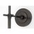 Visual Comfort Thomas O'Brien for Visual Comfort Signature Bryant 27" Cordless Tail Sconce in Bronze with Linen Shade For Sale - Image 4 of 13