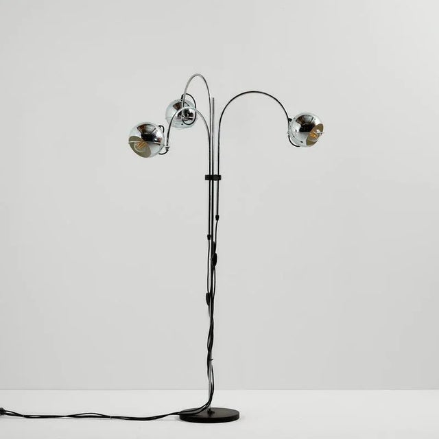 Floor Lamp in Chrome For Sale - Image 17 of 18