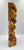 Discover a magnificent piece of Polynesian culture with this vintage hand-carved Tiki Totem, depicting Ku, the revered God...