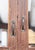 Mid-Century Modern Transom Door Scalloped Cut Outs Mirrored For Sale - Image 3 of 12
