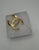 Chanel Vintage Gold Tone Metal Interlocking CC Brooch With Paris Stamp For Sale - Image 4 of 10