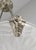 Maynadier & Degue French Art Deco 3-Armed Chandelier - 1930s Nickeled Bronze & Frosted Glass For Sale - Image 11 of 18
