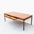 Goldenrod Refinished 1970s Mid Century Modern Walnut & Burl Executive Desk by Hiebert For Sale - Image 8 of 15