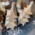 Stone Vintage Matched Pair of Stone/Concrete Pagoda Garden Ornaments For Sale - Image 7 of 7