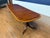 Leighton Hall Furniture Traditional Mahogany Scallop Cornered Dining Table by Leighton Hall - Showroom Sample For Sale - Image 4 of 13