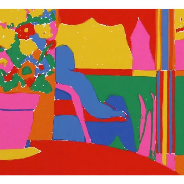 This serigraph, titled "Kaleidoscope IX," was created by the American artist, John Grillo (1917 - 2014), in 1978. It is...