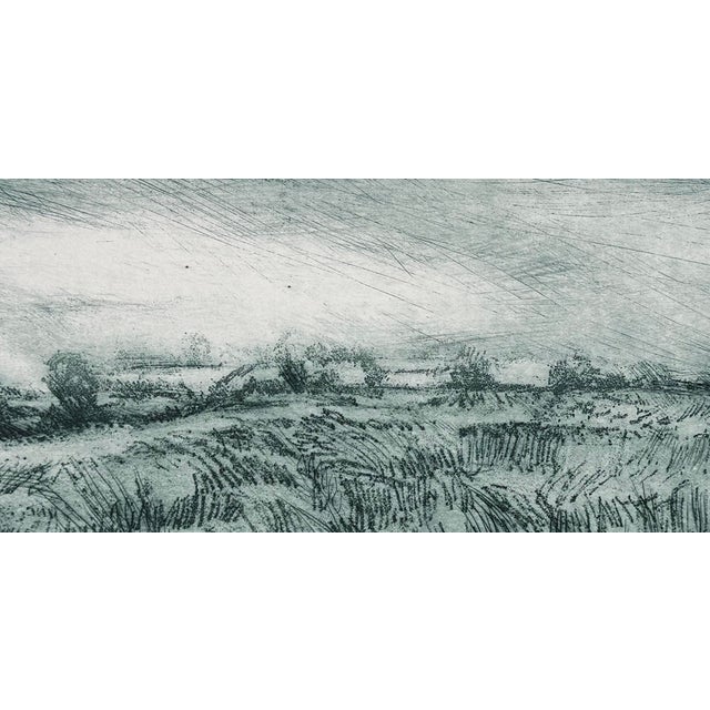 "Field in Darsham" Village in Suffolk - England by Pip Carpenter For Sale In Monterey, CA - Image 6 of 7