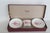 Ceramic Aynsley England Bone China 3pc Boxed Set Pink Carnation Motif Gold Trim 4955b For Sale - Image 7 of 16
