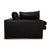 Set of Hamilton Corner Sofa in Black Leather and Coffee Table in White Leather from Minotti For Sale - Image 16 of 17