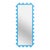Light Blue Large Designer Entryway & Dressing Oberig 114 Mirror For Sale