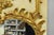 Antique French Louis XV Style Cream & Gold Gilt Drape Ribbon Trumeau Wall Mirror For Sale - Image 12 of 17