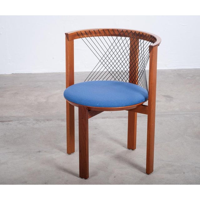 String Dining Chairs by Niels Jørgen Haugesen for Tranekær, Denmark, 1980s For Sale - Image 9 of 15