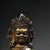 1940s 1940s Gilt Bronze Jambhala (Yellow Wealth God) Statue - 7.1" Tall For Sale - Image 5 of 6